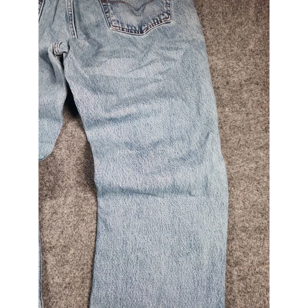 Harley Davidson Vintage Jeans 36x29 Light Wash Distressed USA Made MotorClothes